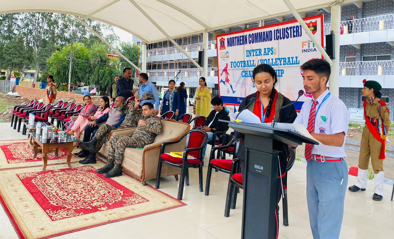 APS Udhampur hosted INTER SCHOOL CLUSTER LEVEL NORTHERN COMMAND FOOTBALL TOURNAMENT in a grand manner to develop Harmony and Healthy sporting environment among the Sister schools of Northern
Command. 